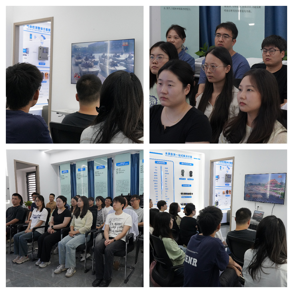 贏潤集團全員觀看抗戰勝利80周年閱兵：銘記歷史，科技報國